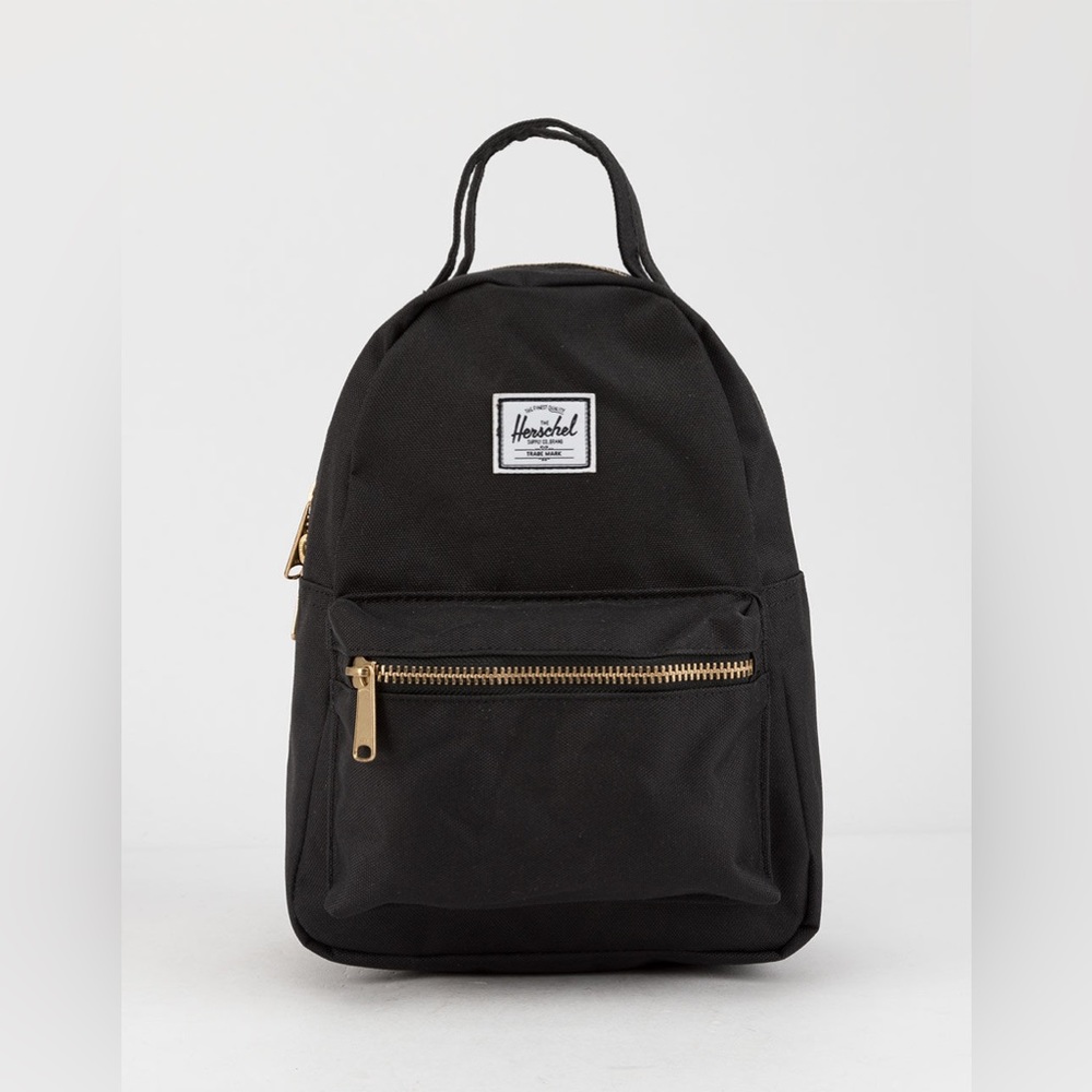 Black Herschel nova mini backpack